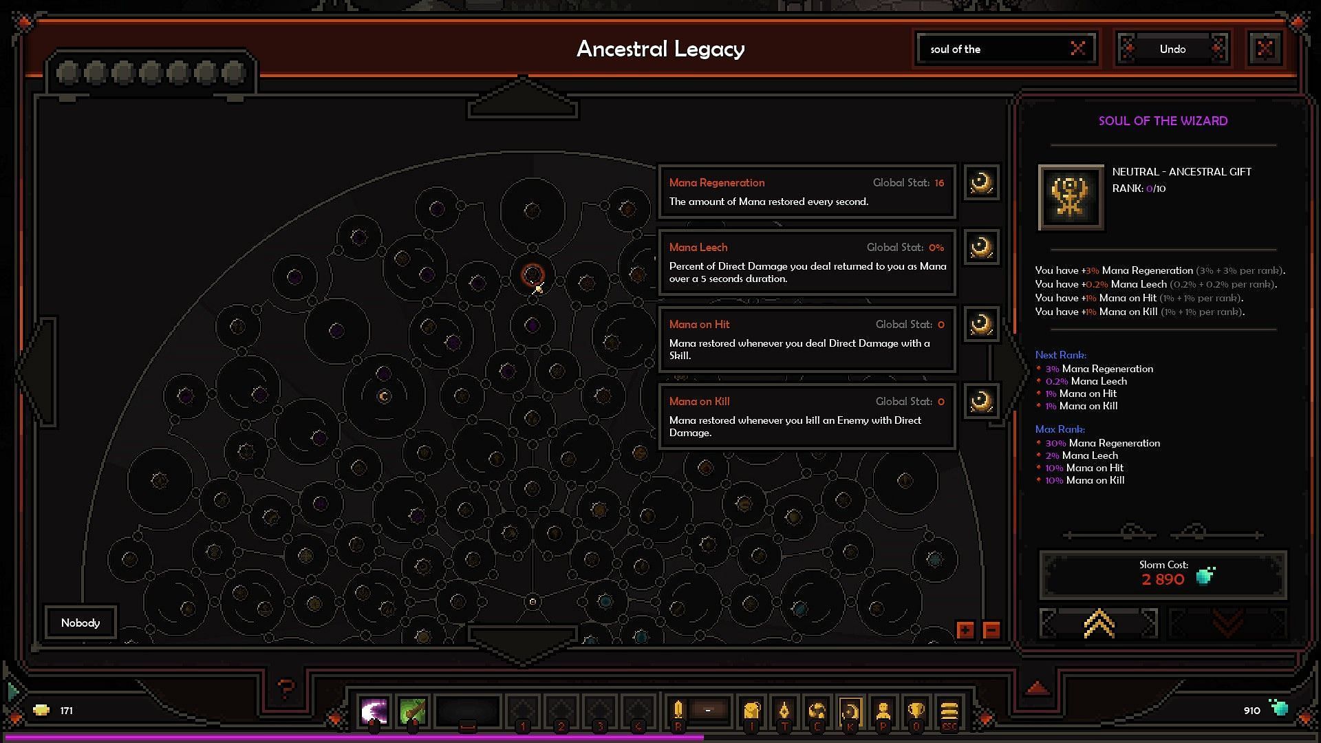Ancestral Legacy tree - Soul of The Wizard (Image via Slormite Studios)